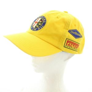 Supreme 23SS Racing 6 panel キャップ 帽子 ロゴ イエロー