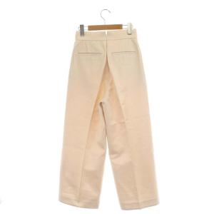 Drawer カルゼフロントステッチパンツ クリースステッチ ストライプ 38 ベージュ