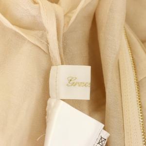 Grace Class 23SS バックコンシャスブルゾン シアージャケット ジップアップ 36 ベージュ