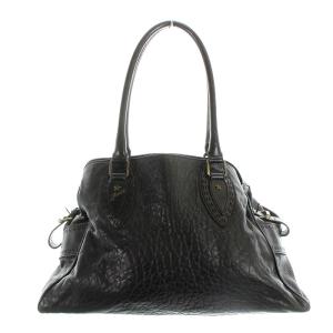 FENDI エトニコ トートバッグ レザー ブラック 8BN162