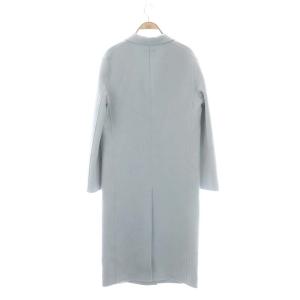 MADISONBLUE チェスターコート パールボタン 2 サックスブルー