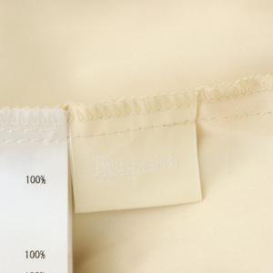 Diagram GRACE CONTINENTAL 22AWフロッキードット スカート プリーツ ロング チュール 36 ベージュ ブラック