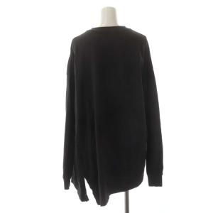 nagonstans 22AW アシンメトリー カットソー ロンT 長袖 M チャコールグレー