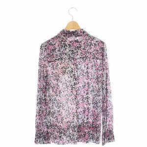 ISABEL MARANT SILEM TOP 総柄シャツ ブラウス 長袖 プルオーバー 36 マルチカラー