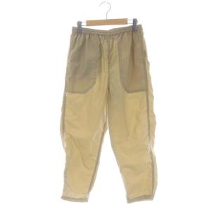 アメリカーナ SPORTS WEAR テーパードパンツ ナイロン M ベージュ