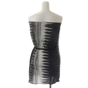 Helmut Lang ベアトップワンピース シルク 2 ブラック