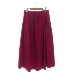 ADORE バルダライトフレアースカート ロング 38 ピンク