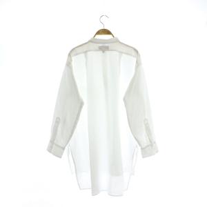 AMERICANA シャツ ボタンダウン 長袖 コットン 白 ホワイト