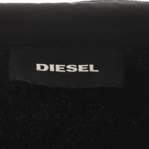 DIESEL ブルゾンジャケット ジップアップ ロゴ S 黒 ブラック