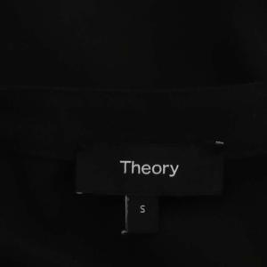 Theory 22SS Prime GGT Easy Popover ブラウス プルオーバー フレンチスリーブ S 黒 ブラック