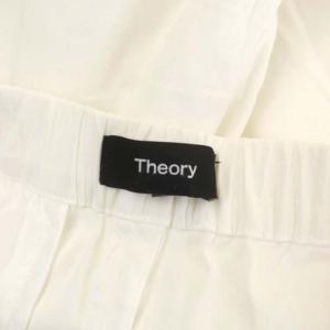 Theory 23SS Eco Crunch Wash Treeca Pull On GZ パンツ テーパード ストレッチ リネン 00