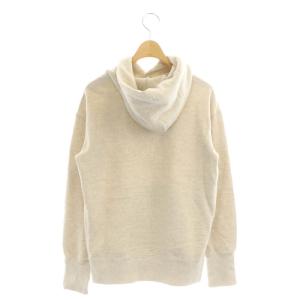 AMERICANA L'Appartement別注 22AW Logo Parka ロゴ パーカー スウェット プルオーバー 裏起毛 長袖 ライトベージュ