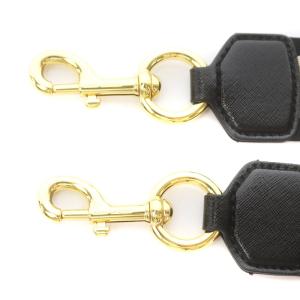 MARC JACOBS THE LOGO WEBBING STRAP バッグストラップ ショルダーストラップ ロゴ ラメ 黒 ブラック ゴールド M0014087