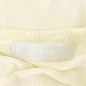 CELFORD レースカーディガン ニット 長袖 36 アイボリー