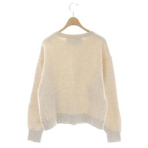 TICCA ソフトスウェットクルーネックプルオーバー トレーナー 長袖 裏起毛 F アイボリー