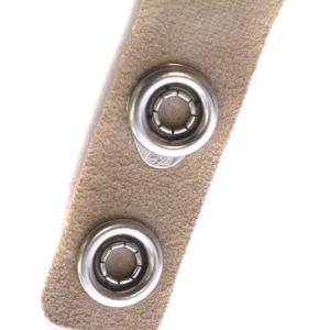 SWAROVSKI ブレスレット ラインストーン スレイク スエード ベージュ