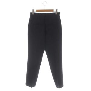 EVERYDAY I LIKE Cropped パンツ (BLACK) テーパード スラックス 36 黒 ブラック