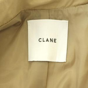 CLANE 21SS SIDE RIBBON TRENCH COAT トレンチコート スプリングコート ロング 2 ベージュ