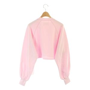 Ameri VINTAGE LITTLE V GUSSET SHORT SWEAT TOP トップス スウェット プルオーバー 長袖 F ピンク