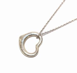 TIFFANY&Co. オープンハート ネックレス ペンダント 925 シルバー アクセサリー ジュエリー