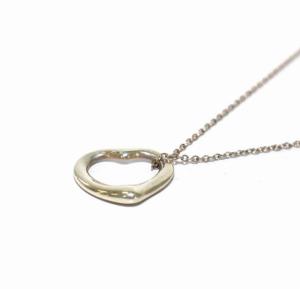 TIFFANY&Co. オープンハート ネックレス ペンダント 925 シルバー アクセサリー ジュエリー