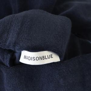 MADISONBLUE 22SS パイルタイトスカート ひざ丈 01 紺 ネイビー