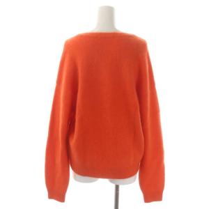 BEAUTY&YOUTH UNITED ARROWS 22AW ヘアリーVネックプルオーバー ニット セーター 長袖 オレンジ