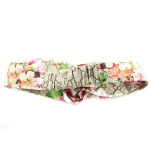 GUCCI cute BLOOMS ヘッドバンド ヘアバンド べージュ