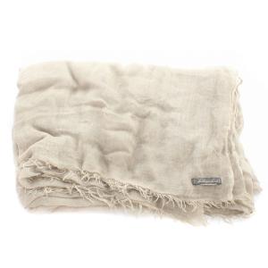 Faliero Sarti ストール フリンジ 茶色 ブラウン