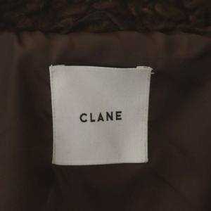 CLANE ×田中みな実 21AW CURL FUR SHORT COAT ダッフルコート カールファー