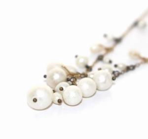 agete パールネックレス ペンダント K10YG イエローゴールド アクセサリー ジュエリー