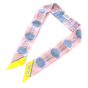 ツイリースカーフ リフト プロフィール LIFT PROFILE シルク ピンク