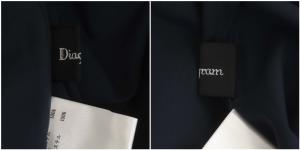 Diagram GRACE CONTINENTAL 23SS ヴィンテージプリントワンピース 花柄 36 ダークグリーン