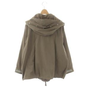 upper hights マウンテンパーカー ジャケット ジップアップ フード 薄手 1 ベージュ