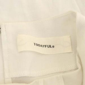 TODAYFUL 20SS Pintuck Dry Blouse ブラウス 長袖 F 生成り エクリュ