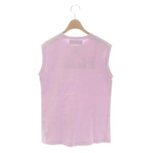MADISONBLUE HELLO NOSLEEVE TEE DYED ノースリーブ Tシャツ カットソー 01 S 紫 パープル