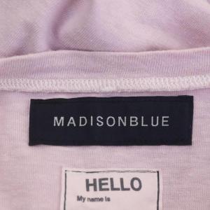 MADISONBLUE HELLO NOSLEEVE TEE DYED ノースリーブ Tシャツ カットソー 01 S 紫 パープル