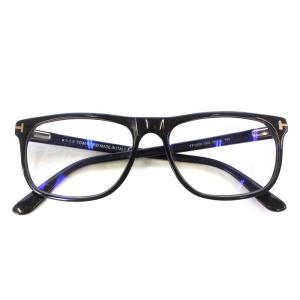 眼鏡 伊達メガネ 度なし 5516 145 黒 ブラック TF5303