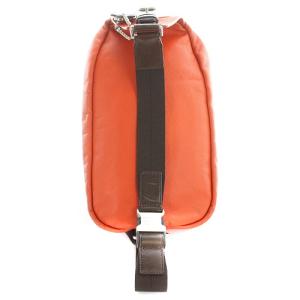 COACH トンプソン レザー スリング ショルダーバッグ ボディバッグ オレンジ 70360