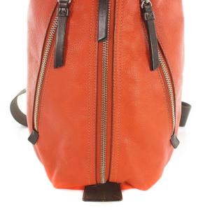 COACH トンプソン レザー スリング ショルダーバッグ ボディバッグ オレンジ 70360