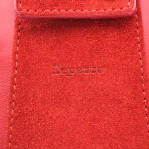 Repetto ハンドバッグ ショルダーバッグ 2way レザー 赤 レッド