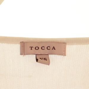 TOCCA POPPY ボレロ カーディガン ニット 薄手 長袖 ノーカラー XS ライトピンク