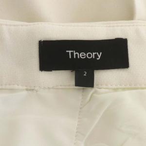 Theory 22AW Bistretch Double 3 Padra GZ パンツ テーパード 2 オフホワイト