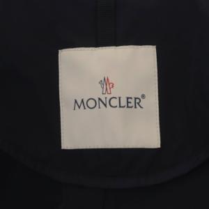 MONCLER VICTOIRE ナイロンロングコート 1 ネイビー