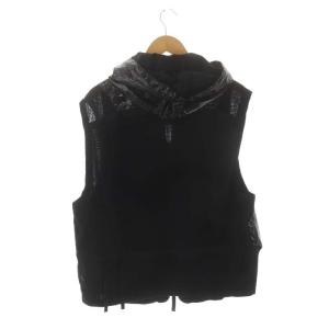 STONE ISLAND 22SS SHADOW PROJECT ドローストリング ウエストベスト L ブラック