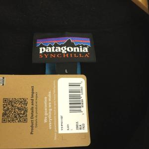 Patagonia シンチラ ベスト 前開き フリース ジップアップ L 黒 ブラック 23011
