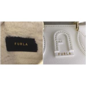 FURLA 近年モデル CALIPSO M CROSSBODY ハンドバッグ ショルダーバッグ 2way ミニ 斜め掛け 白 ホワイト