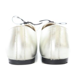 BIRKENSTOCK SAUNDERS ドレスシューズ ローファー ラウンドトゥ 37 24cm シルバー