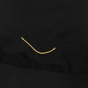 Deuxieme Classe knit wrap スカート ロング フレア シアー 黒 ブラック