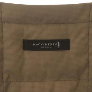 MACKINTOSH 中綿ライナーベスト 42 茶 ブラウン